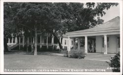 Beauvoir House - Jefferson Davis Shrine Postcard
