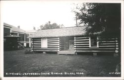 Kitchen - Jefferson Davis Shrine Postcard