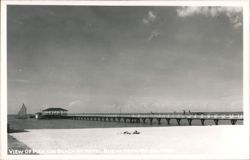 Pier and Beach at Hotel Buena Vista Postcard