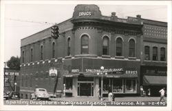 Spalding Drugstore - Walgreen Agency Postcard
