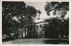 Courthouse with Dome and Columns, Scottsboro Postcard