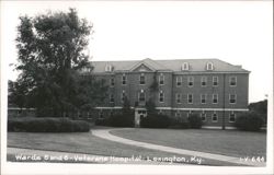 Wards 5 and 6 - Veterans Hospital, Lexington Postcard