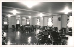 Day Room - Veterans Hospital Postcard