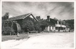 The Old Mill Wheel Trading Post and Lodge, Renfro Valley, KY Postcard
