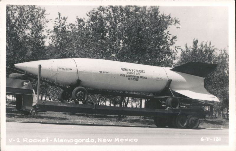 V-2 Rocket - Alamogordo, New Mexico