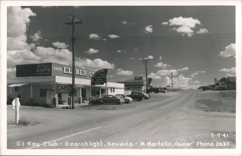 El Rey Club Cafe, Bar, Casino, Rooms - Searchlight, NV Nevada