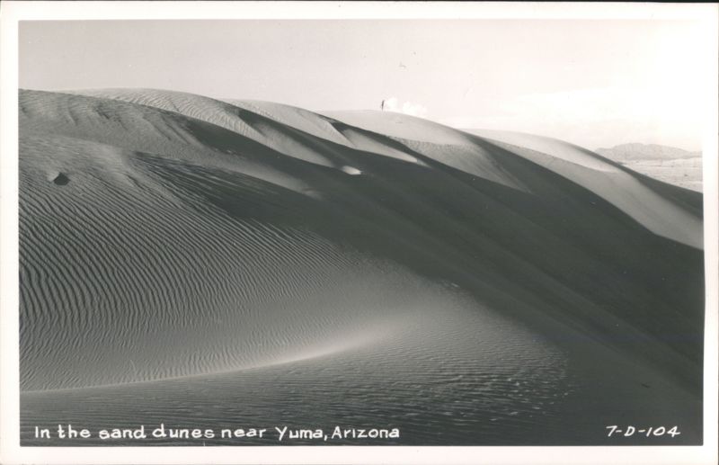 Sand Dunes near Yuma Arizona