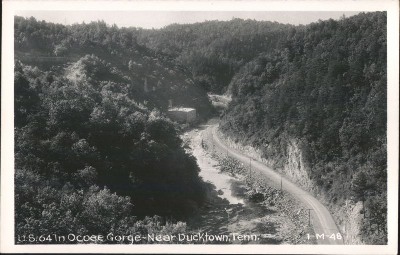 U.S. 64 In Ocoee Gorge Ducktown Tennessee