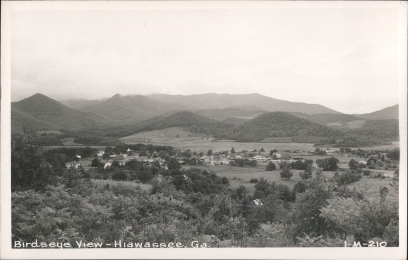 Birdseye View of Hiawassee Georgia