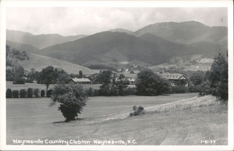 Waynesville Country ClubInn with Mountains and Golf Course North Carolina