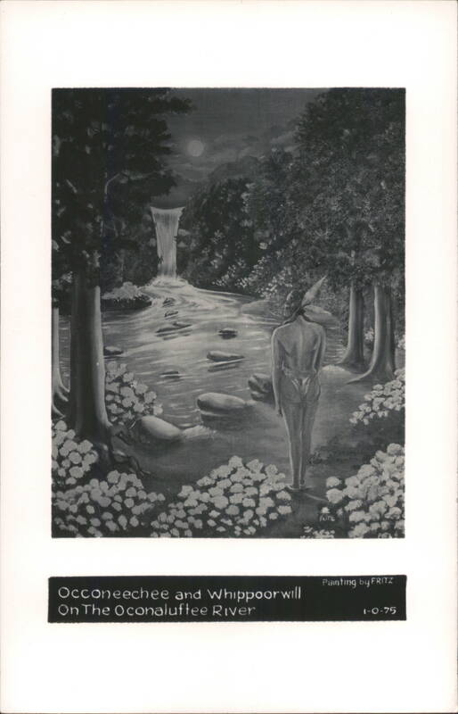 Occoneechee and Whippoorwill On The Oconaluftee River