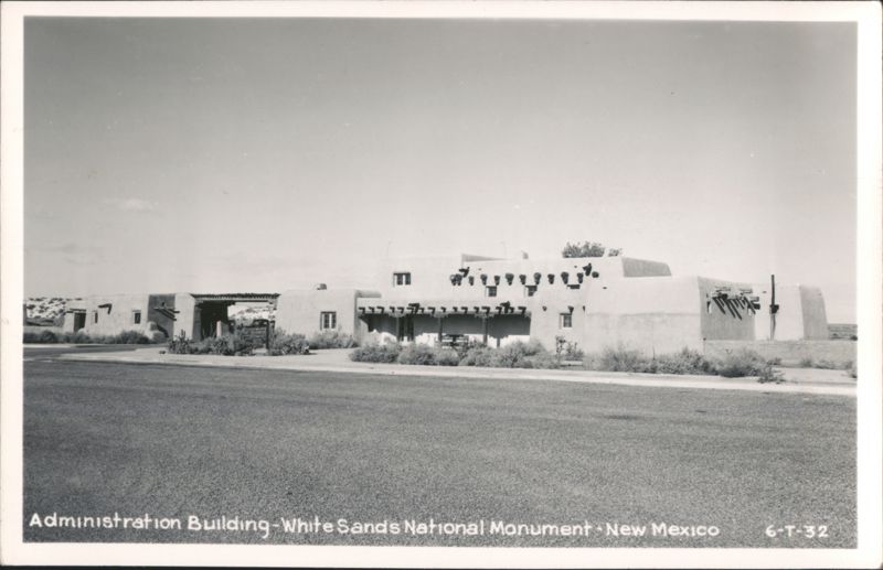 Administration Building - White Sands National Monument Alamogordo New Mexico