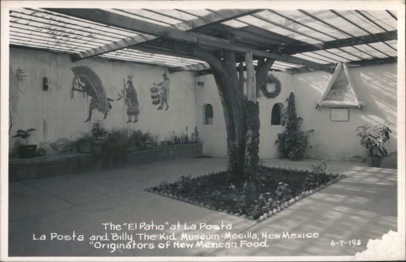 El Patio at La Posta and Billy The Kid Museum, Mesilla, New Mexico