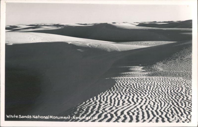 White Sands National Monument Alamogordo New Mexico