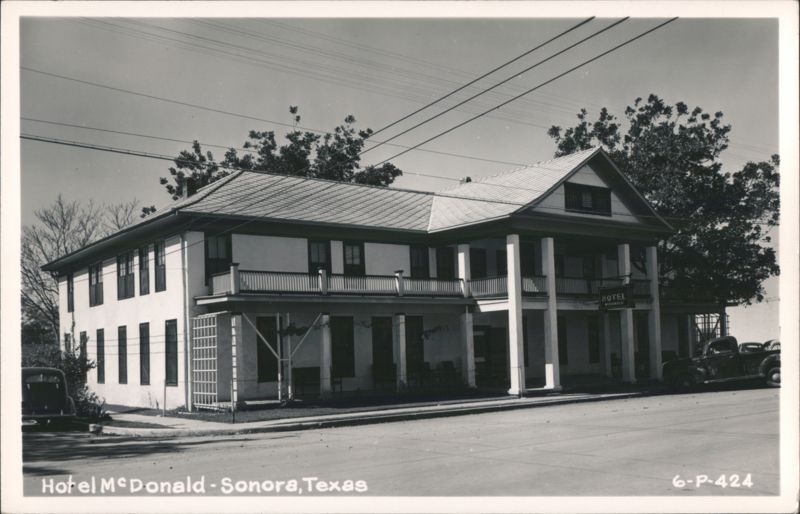 Hotel McDonald Sonora Texas
