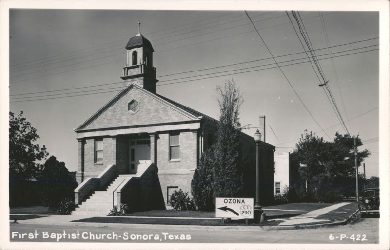 First Baptist Church Sonora Texas