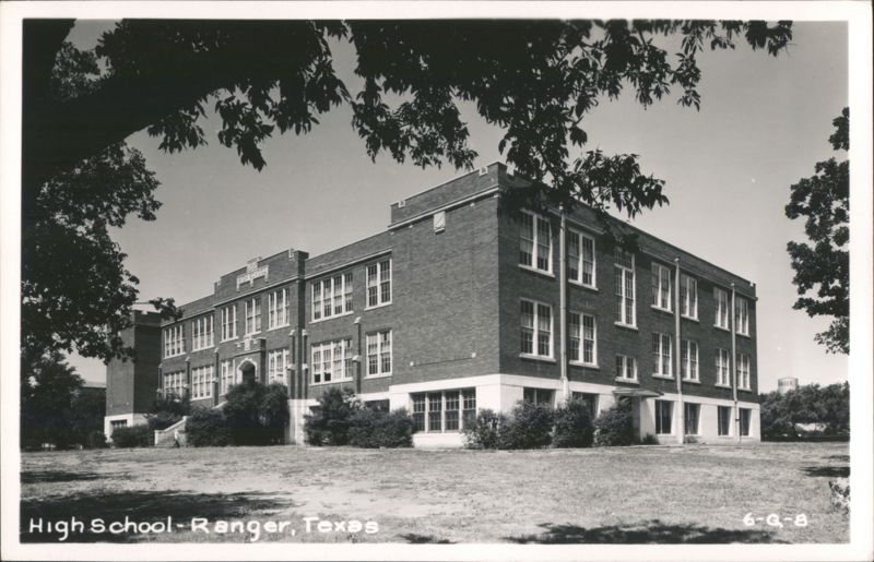 High School Building, Ranger, Texas