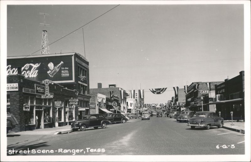 Street Scene - Ranger, Texas