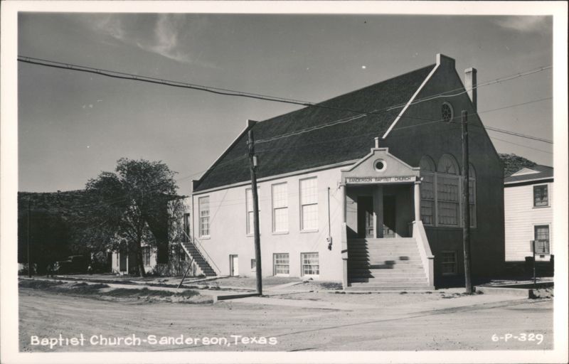 Sanderson Baptist Church Texas