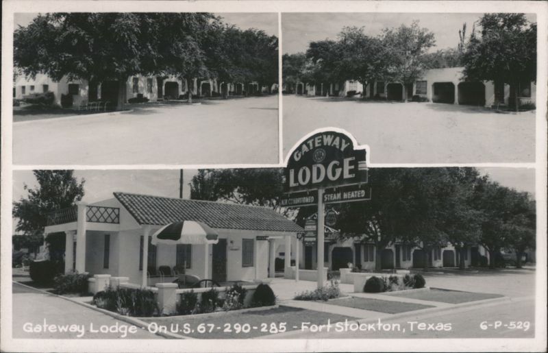 Gateway Lodge - Air Conditioned, Steam Heated on U.S. 67-290-285 Fort Stockton Texas