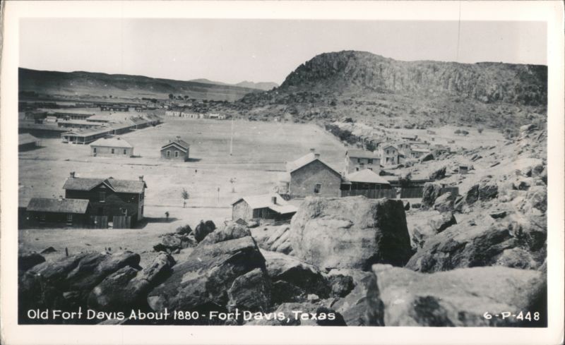 Old Fort Davis, Texas - Circa 1880
