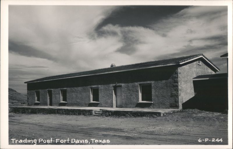 Trading Post Building Fort Davis Texas