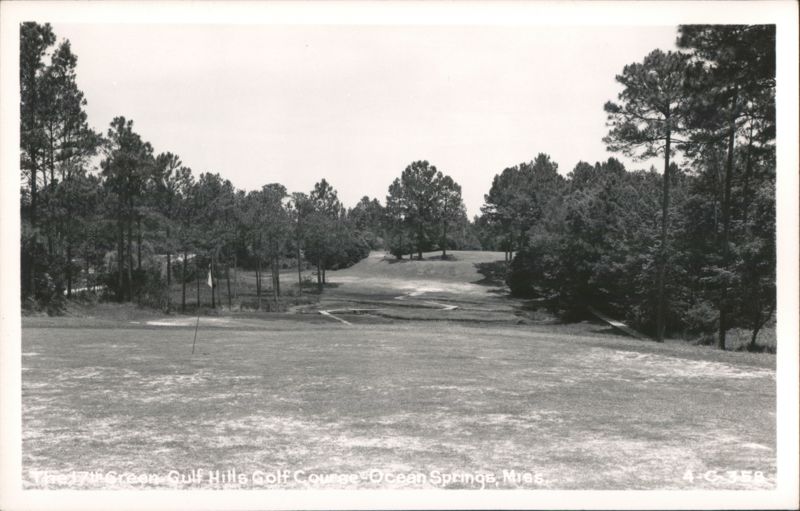 The 17th Green, Gulf Hills Golf Course Ocean Springs Mississippi