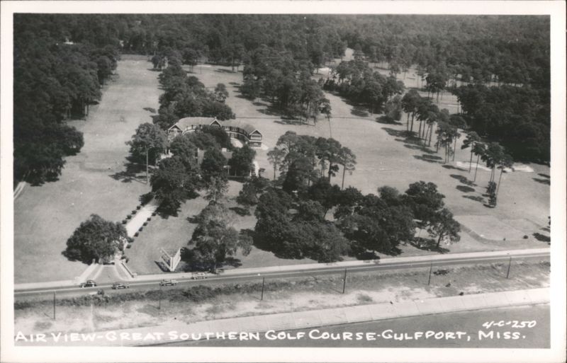 Air View - Great Southern Golf Course Gulfport Mississippi