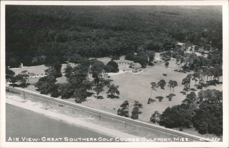 Air View - Great Southern Golf Course Gulfport Mississippi
