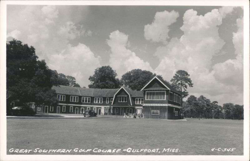 Great Southern Golf Course Clubhouse and Grounds Gulfport Mississippi