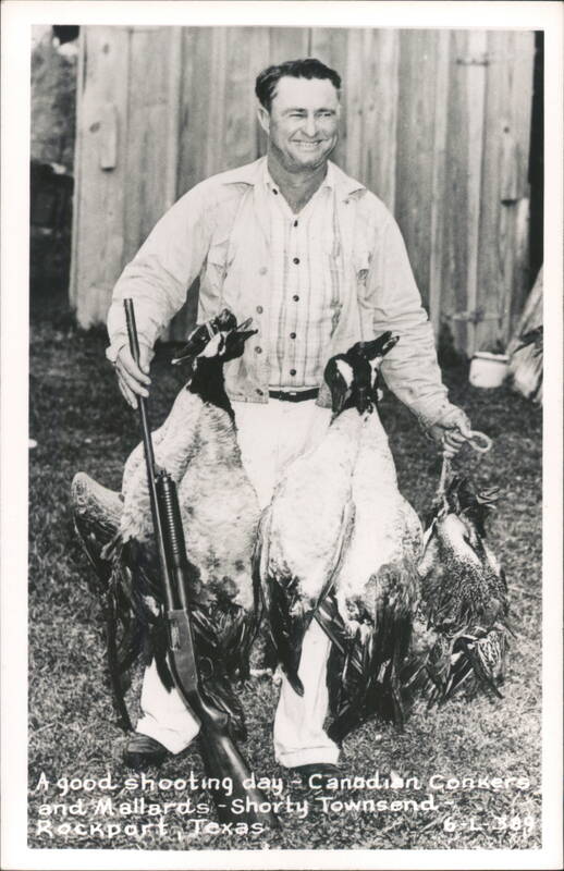 A good shooting day - Canadian Conkers and Mallards - Shorty Townsend Rockport Texas