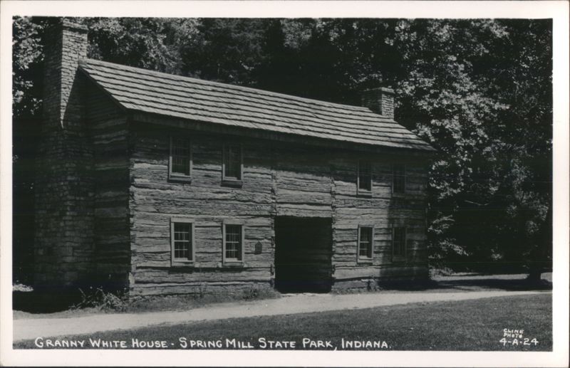 Granny White House, Spring Mill State Park Mitchell Indiana
