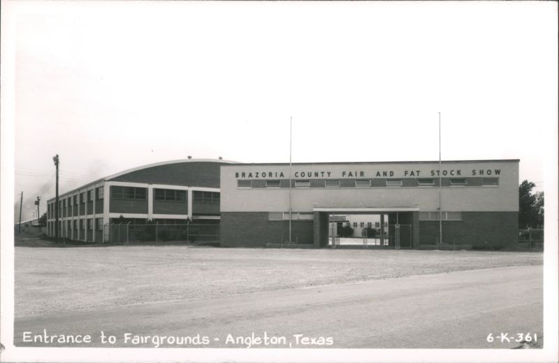 Brazoria County Fair and Fat Stock Show Entrance Angleton Texas