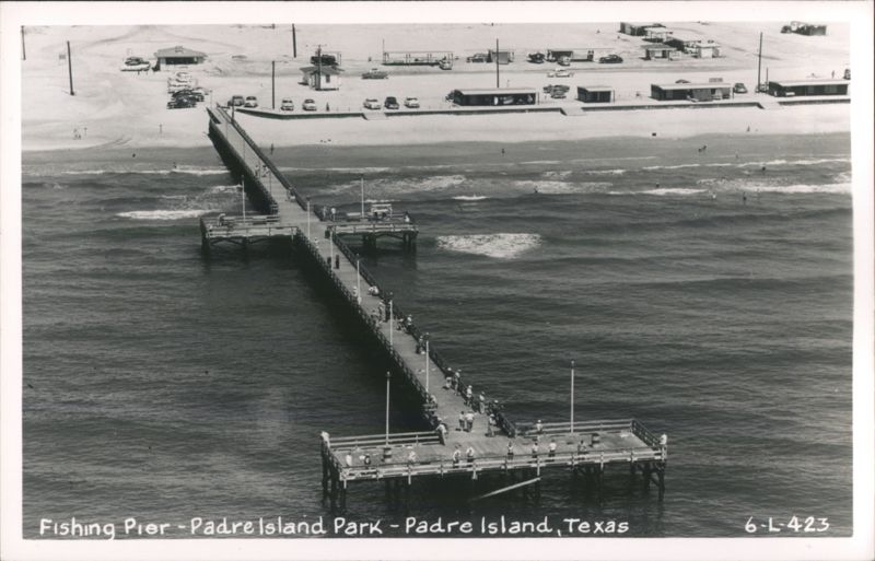 Fishing Pier - Padre Island Park Corpus Christi Texas