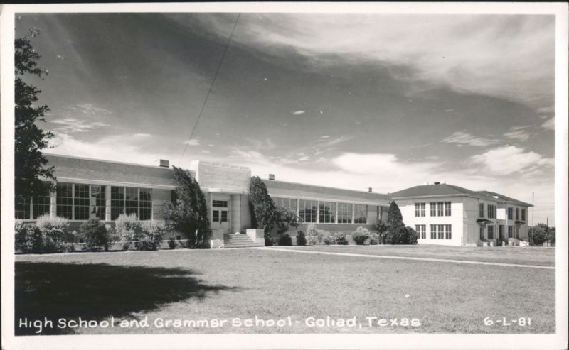 High School and Grammar School, Goliad, Texas