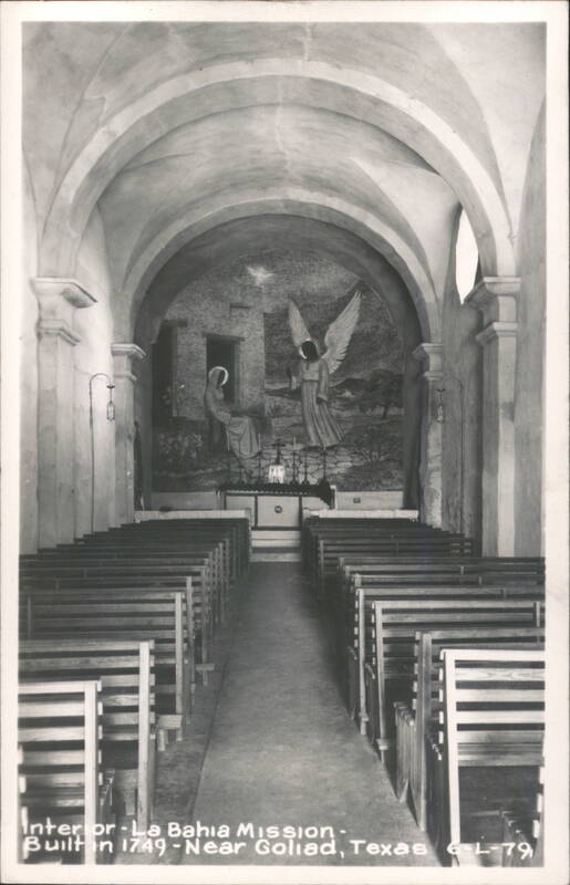 Interior - La Bahia Mission Built in 1749 Goliad Texas