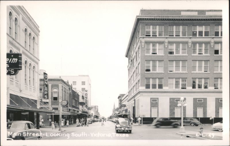 Main Street Looking South, Victoria, Texas