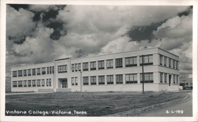 Victoria College Building Exterior View Texas