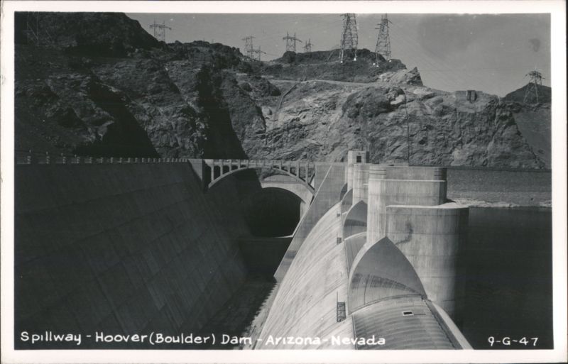 Spillway - Hoover (Boulder) Dam Boulder City Arizona