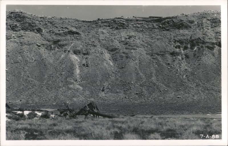 Meteor Crater View Winslow Arizona