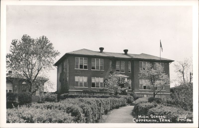 High School, Copperhill Tennessee