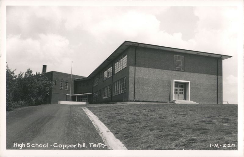 High School Building Copperhill Tennessee