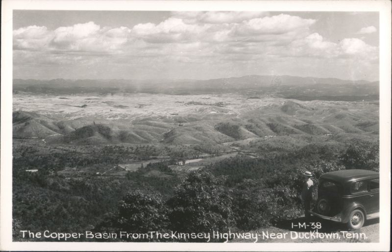 The Copper Basin From The Kimsey Highway Ducktown Tennessee