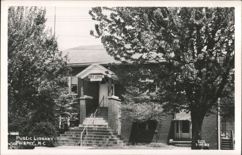 Public Library Building Exterior Murphy North Carolina
