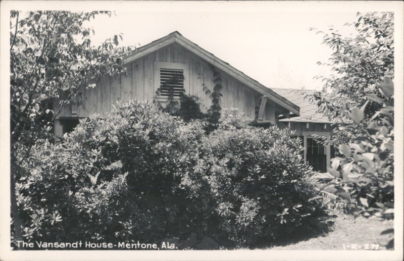 The Vansandt House Mentone Alabama