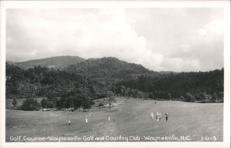 Golf Course - Waynesville Golf and Country Club North Carolina