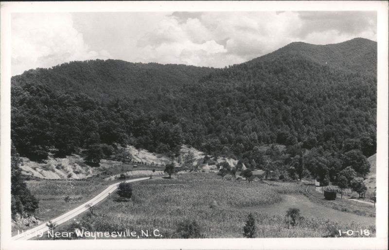 U.S. 19 Winding Road, Mountain Valley, and Corn Field Waynesville North Carolina