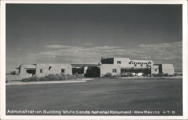 Administration Building, White Sands National Monument Alamogordo New Mexico