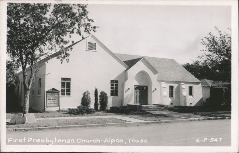First Presbyterian Church Alpine Texas