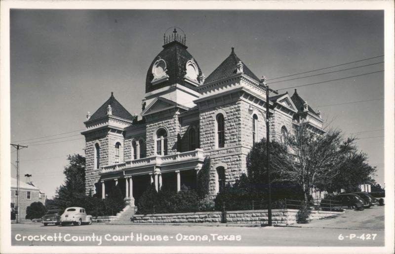 Crockett County Court House Ozona Texas